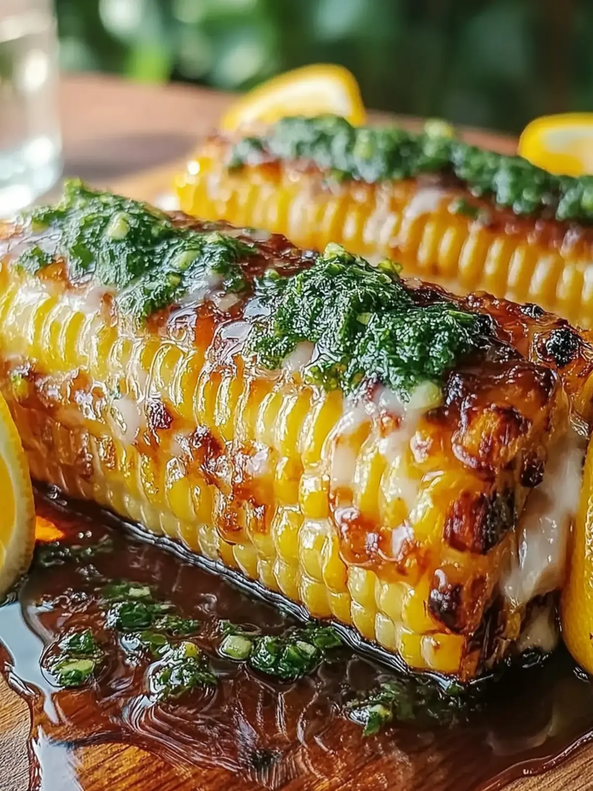 Honigbutter gebackene Maisrippen für Grillabende 2 Honigbutter gebackene Maisrippen